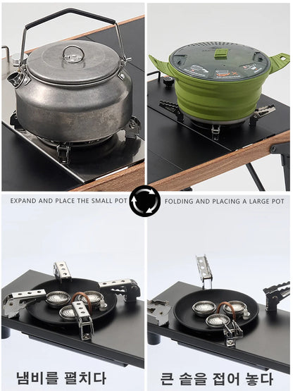 Pandatour IGT Outdoor Camping Stove High Firepower Folding One-Touch One lick Ignite IGT Stove Recreation Picnic  Furnace