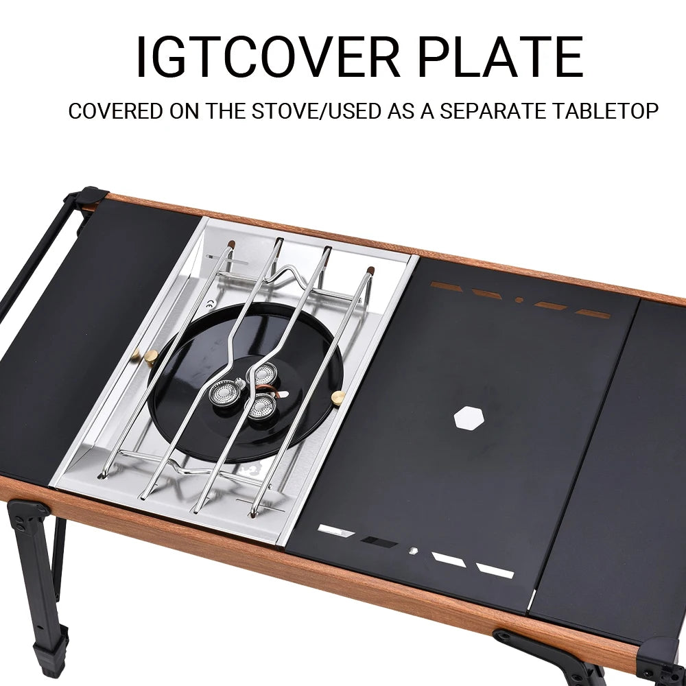 Pandatour IGT Outdoor Camping Stove High Firepower Folding One-Touch One lick Ignite IGT Stove Recreation Picnic  Furnace