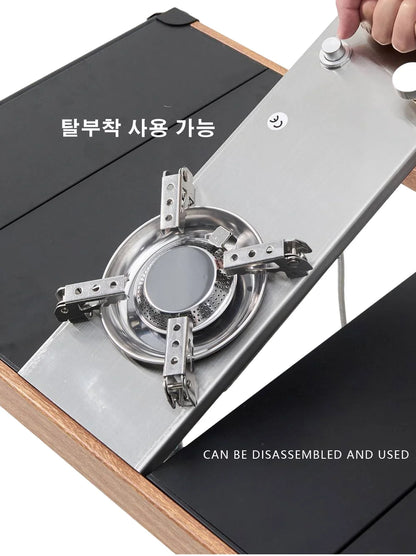 Pandatour IGT Outdoor Camping Stove High Firepower Folding One-Touch One lick Ignite IGT Stove Recreation Picnic  Furnace