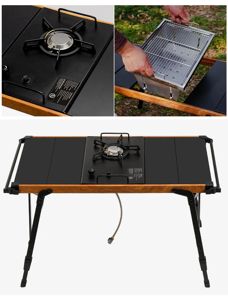 Pandatour IGT Outdoor Camping Stove High Firepower Folding One-Touch One lick Ignite IGT Stove Recreation Picnic  Furnace