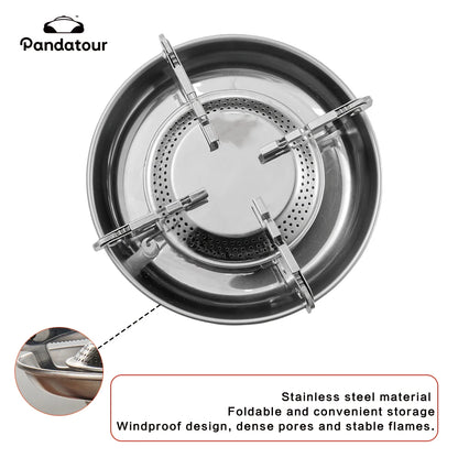 Pandatour IGT Outdoor Camping Stove High Firepower Folding One-Touch One lick Ignite IGT Stove Recreation Picnic  Furnace