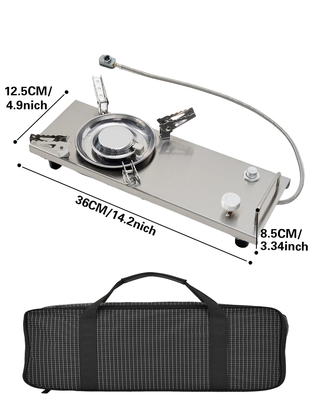 Pandatour IGT Outdoor Camping Stove High Firepower Folding One-Touch One lick Ignite IGT Stove Recreation Picnic  Furnace