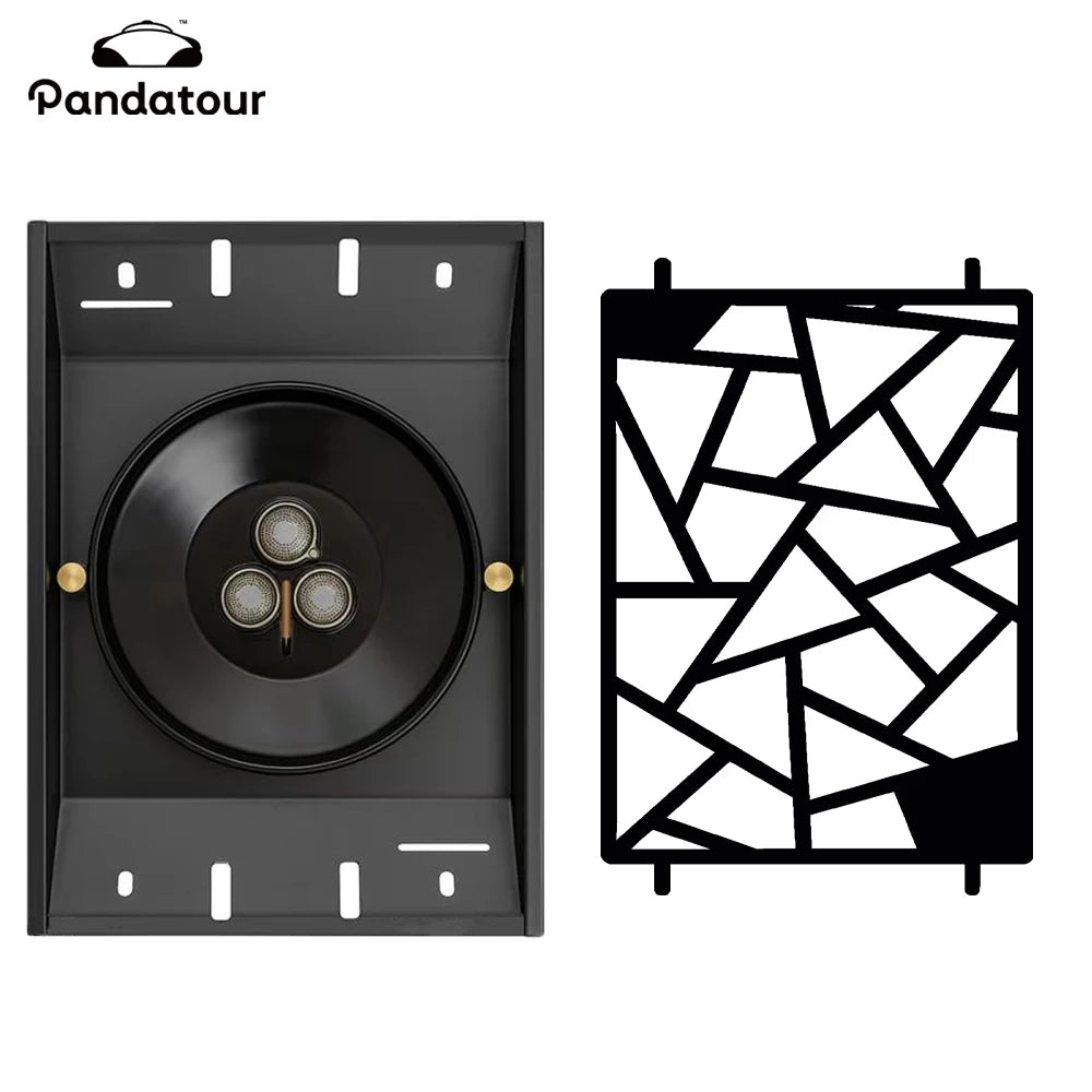 Pandatour IGT Outdoor Camping Stove High Firepower Folding One-Touch One lick Ignite IGT Stove Recreation Picnic  Furnace