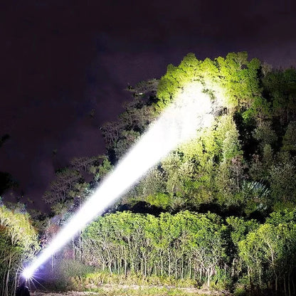 2025 New High Power 800W LED Headlight 500000000LM Super Bright Zoom Waterproof Headlamp Outdoor Camping Work Hunting Lantern