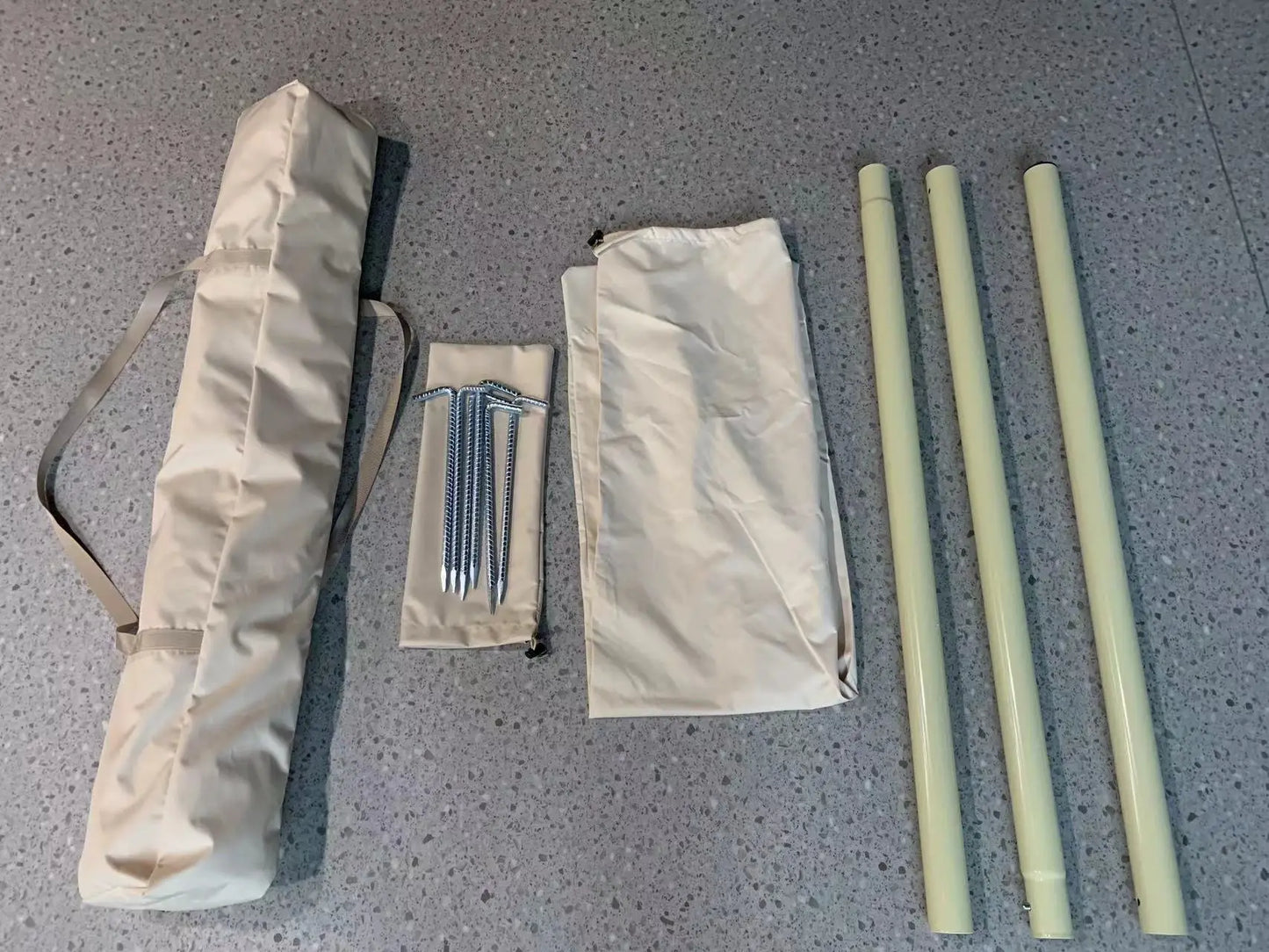 Single Double Pole Star Canopy Tents Octopus Canopy Thicken 900D Oxford Cloth Shape Stretch Canopy Outdoor Peaks Starshade Tents